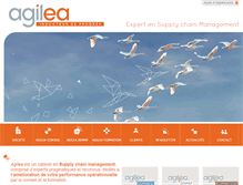 Tablet Screenshot of agilea.fr
